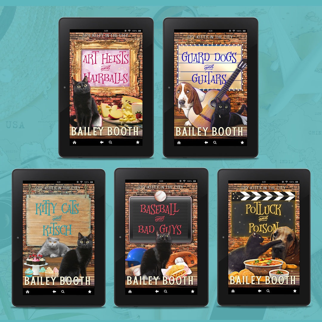 Spy Kitty in the City – Bailey Booth Book Boutique